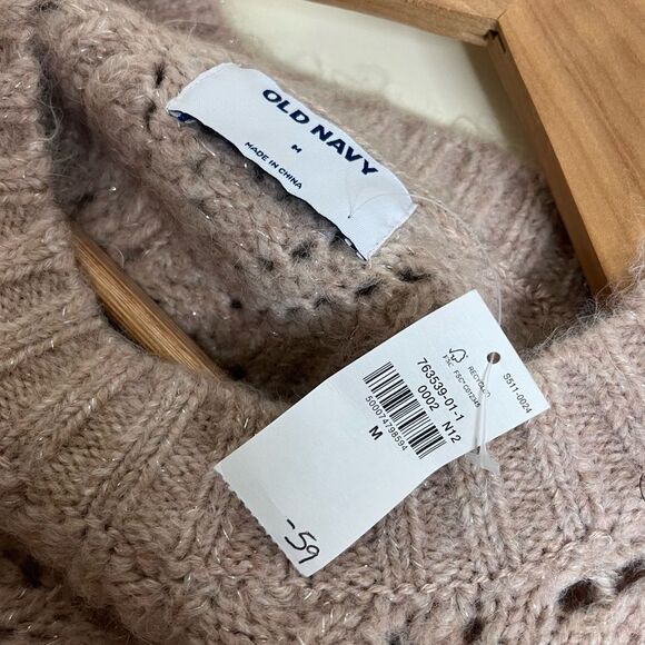 NWT Old Navy sparkle sweater medium - Picture 2 of 4